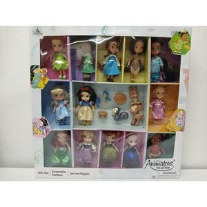 Disney Animators Collection Little Princess Doll Gift Set 13 Dolls + Accessories